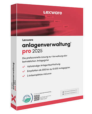 Produktabbildung Lexware anlagenverwaltung pro
                            